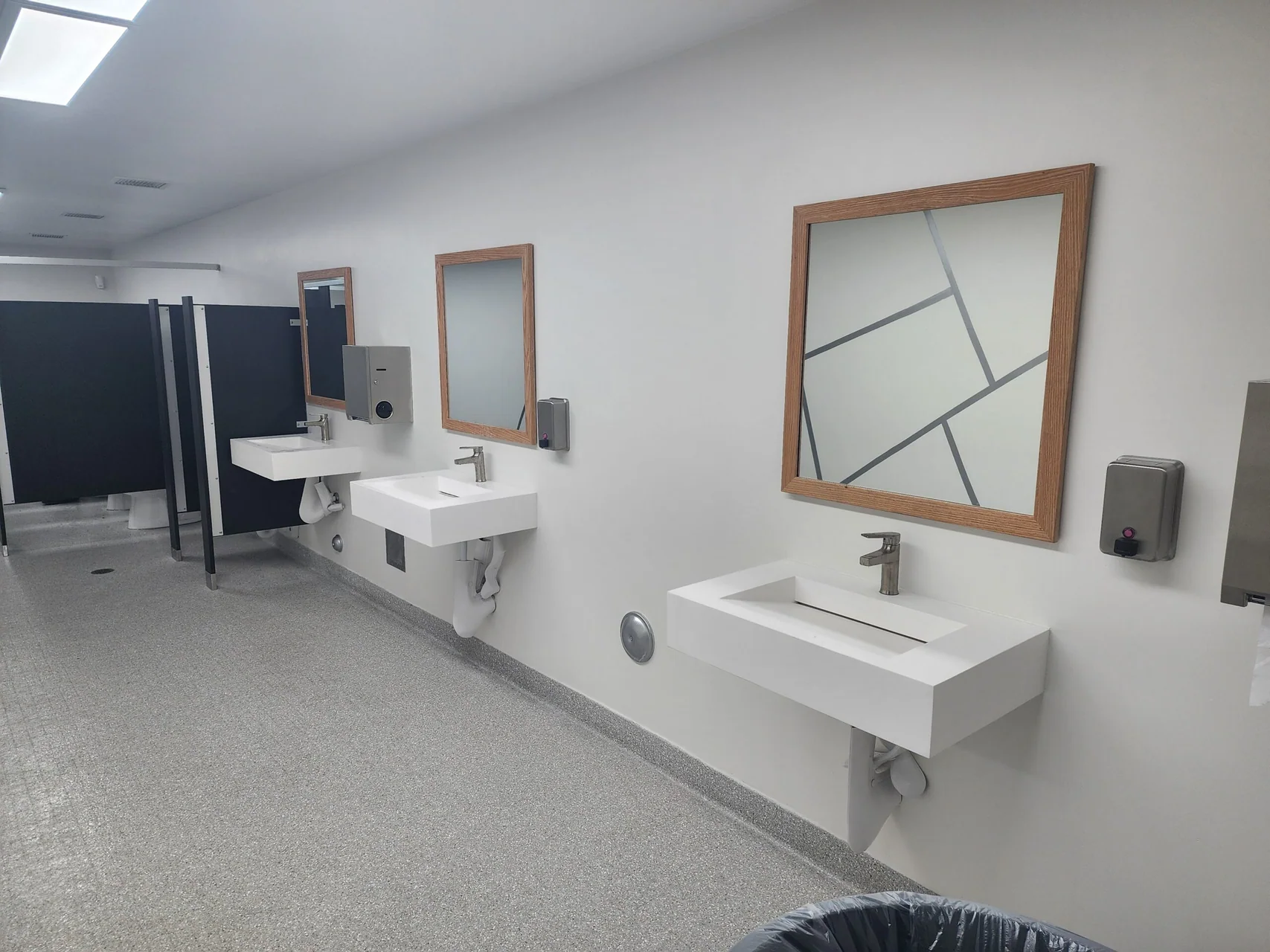 Commercial Bath Remodel project from the Cali View Builders media library
