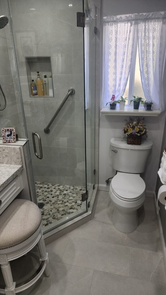 Elegant Bathroom Upgrade by Cali View Builders