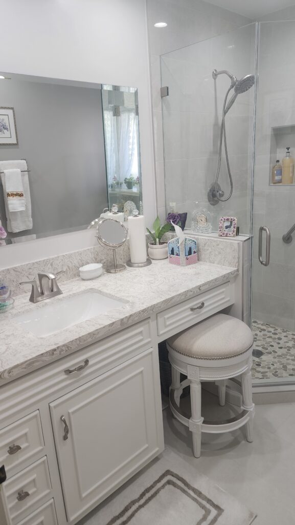 Elegant Bathroom Upgrade, view 2