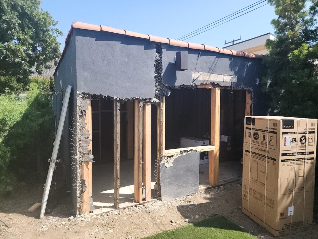 Garage Conversion, view 2