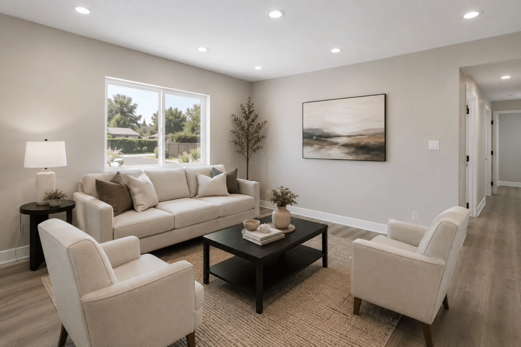 Premium Interior Painting Project in Vernon by Cali View Builders