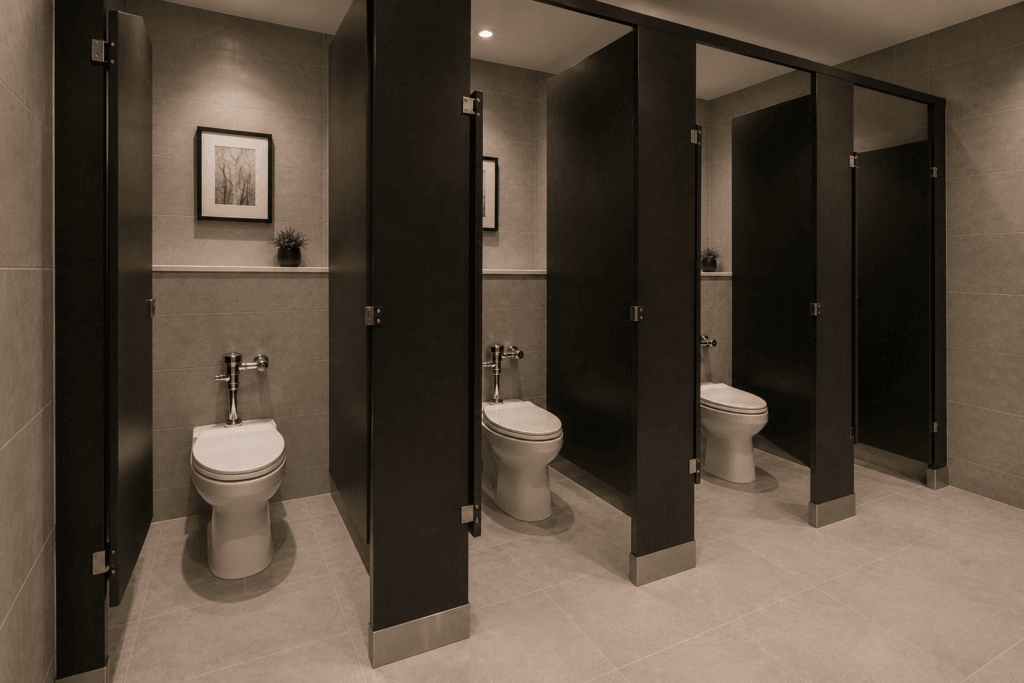 Luxury Commercial Bathroom Remodel in Beverly Hills, view 3