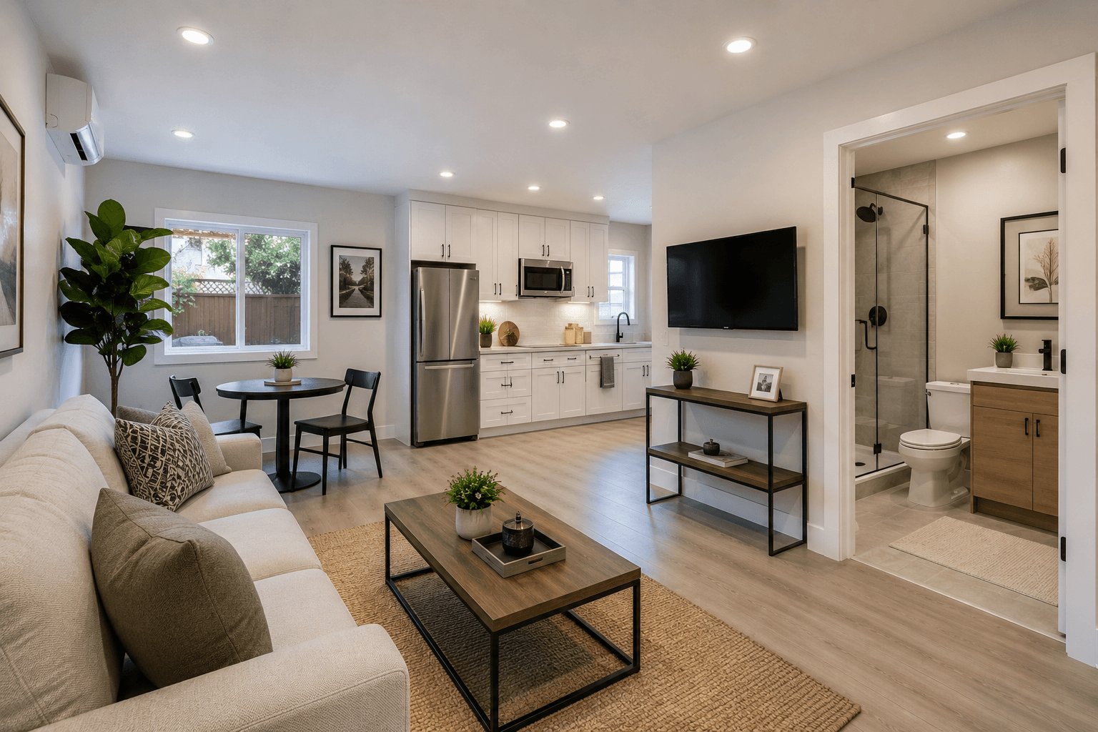 Modern Garage Conversion in Glendale, view 4